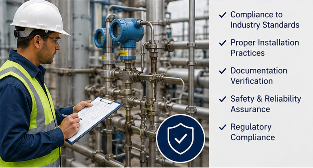 Instrumentation Installation Compliance Inspection